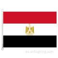 90 * 150 cm bandera nacional de Egipto 100% poliéster
